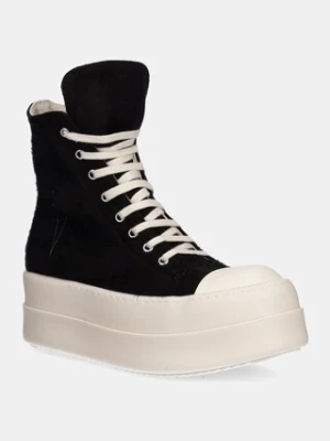 Rick Owens DRKSHDW trampki Double Bumper Sneaks kolor czarny DS02E7831.BMOEM8