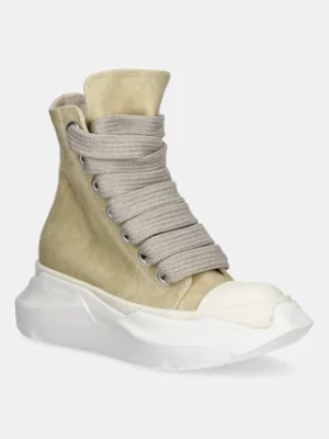 Rick Owens DRKSHDW trampki Jumbo Laces Abstract Sneak kolor beżowy DS01E3844.CVSW2