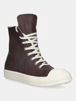 Rick Owens DRKSHDW trampki Sneaks kolor bordowy DU02E7800.DSW