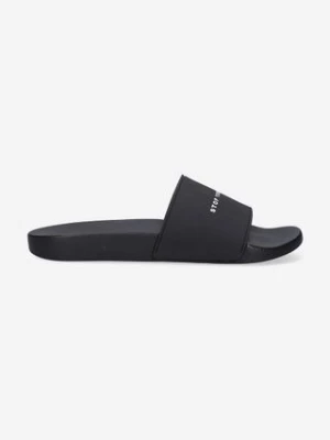 Rick Owens klapki Rubber Slippers męskie kolor czarny DU01C6821.RUBP11.BLACK-BLACK