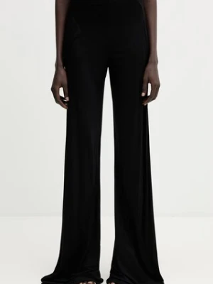 Rick Owens Lilies Bias spodnie damskie z wiskozy