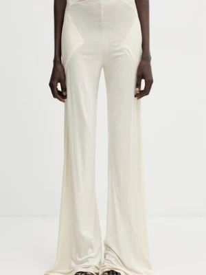 Rick Owens Lilies Bias spodnie z wiskozy damskie