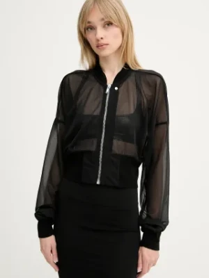 Rick Owens Lilies kurtka kolor czarny przejściowa LI01E4708OT