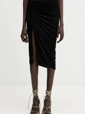 Rick Owens Lilies spódnica asymetryczna z wiskozy