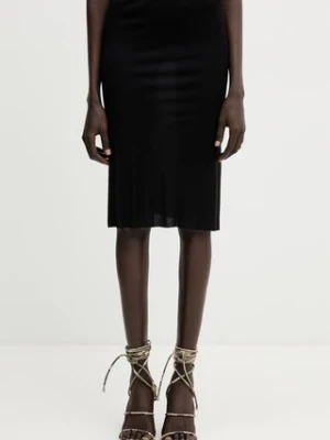 Rick Owens Lilies spódnica z wiskozy