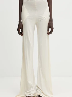 Rick Owens Lilies spodnie damskie z wiskozy Bias