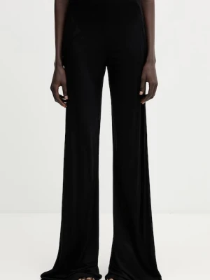 Rick Owens Lilies spodnie damskie z wiskozy Bias