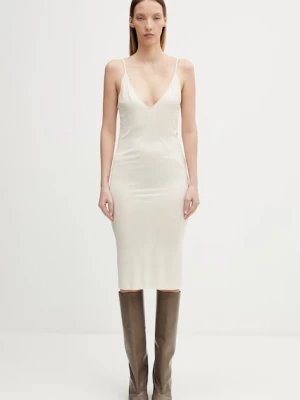 Rick Owens Lilies sukienka letnia z wiskozy