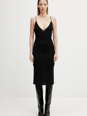 Rick Owens Lilies sukienka letnia z wiskozy