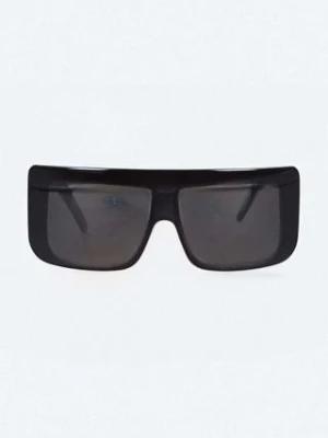 Zdjęcie produktu Rick Owens okulary przeciwsłoneczne Occhiali Da Sole Sunglasses Documenta kolor czarny RG0000002.GBLKB.0909 Rick Owens DRKSHDW