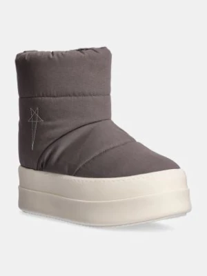 Rick Owens śniegowce Mega Bumper Low Lunar damskie kolor szary DS02D2839.MUPAM9