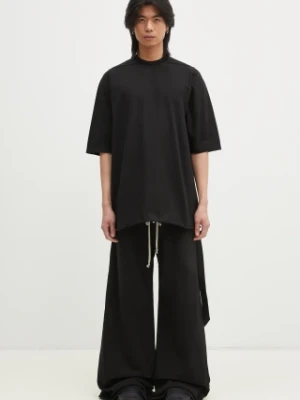 Rick Owens t-shirt bawełniany Jumbo Ss T męski kolor czarny gładki DU01E3274.RIG Rick Owens DRKSHDW