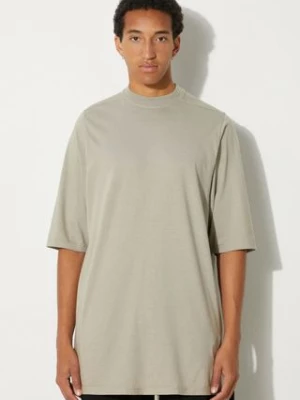 Rick Owens t-shirt bawełniany Jumbo T męski kolor beżowy gładki DU02D2274.RN Rick Owens DRKSHDW