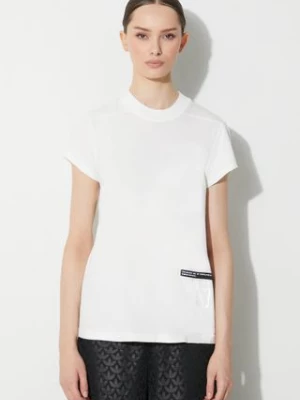 Rick Owens t-shirt bawełniany kolor biały Rick Owens DRKSHDW