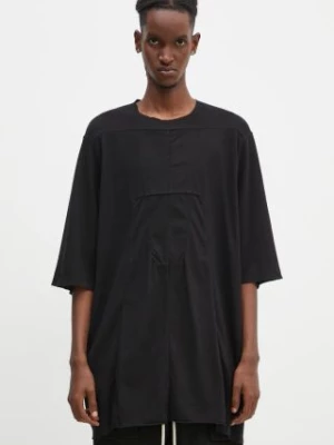 Rick Owens t-shirt bawełniany Luxor T męski kolor czarny gładki DU02D2251.RNP Rick Owens DRKSHDW