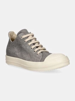 Rick Owens trampki Low Sneaks damskie kolor beżowy DS02D2802.SCF