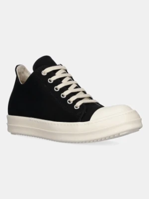 Rick Owens trampki Low Sneaks damskie kolor czarny DS01E3802.CVS