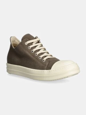 Rick Owens trampki Low Sneaks damskie kolor szary DS02D2802.DO Rick Owens DRKSHDW