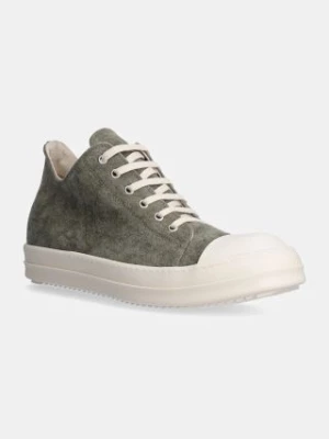 Rick Owens trampki Low Sneaks męskie kolor turkusowy DU02D2802.MO