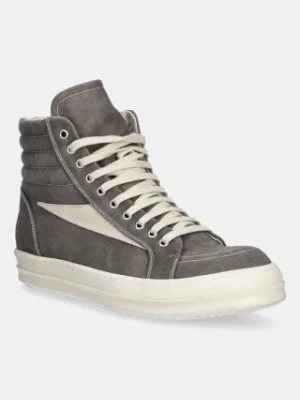 Rick Owens trampki Vintage High Sneaks kolor szary DU01E3810.CVSLVS Rick Owens DRKSHDW