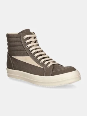 Rick Owens trampki Vintage High Sneaks męskie kolor szary DU02D2810.DOLVS