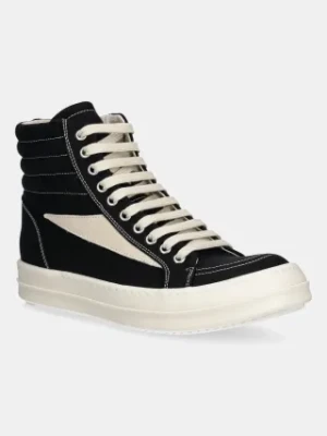 Rick Owens Vintage High Sneaks kolor czarny DS01E3810.CVSLVS Rick Owens DRKSHDW