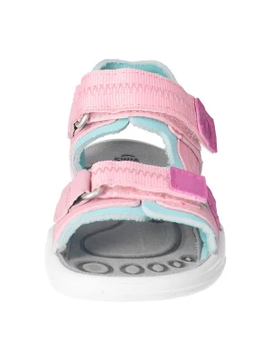 Ricosta Buty "Biggi" w kolorze jasnoróżowo-turkusowym do chodzenia na boso rozmiar: 31