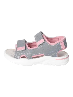 Ricosta Sandały w kolorze szaro-jasnoróżowym rozmiar: 35