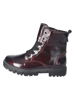 Ricosta Skórzane botki "Suri" w kolorze bordowym rozmiar: 38