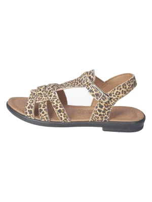 Ricosta Skórzane sandały "Birte" w kolorze beżowym rozmiar: 31