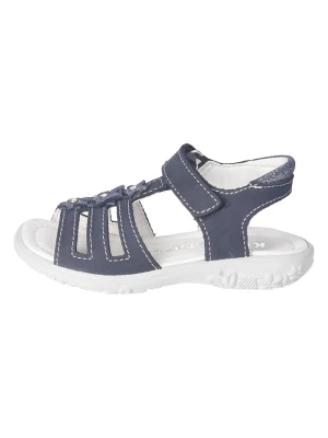 Ricosta Skórzane sandały "Cleo" w kolorze niebieskim rozmiar: 32
