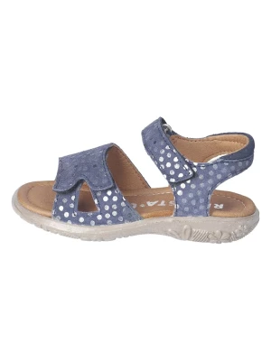 Ricosta Skórzane sandały "Moni" w kolorze niebieskim rozmiar: 35