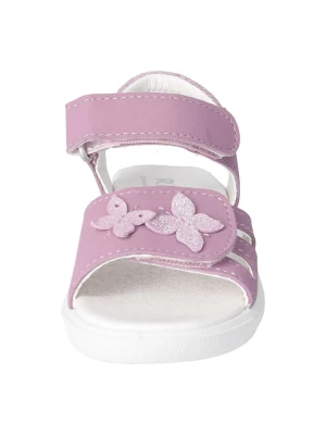 Ricosta Skórzane sandały "Sasika" w kolorze fioletowym rozmiar: 35