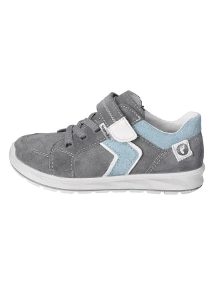 Ricosta Skórzane sneakersy "Luci" w kolorze szaro-błękitnym rozmiar: 31