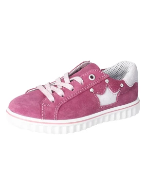Ricosta Skórzane sneakersy "Milli" w kolorze różowym rozmiar: 28