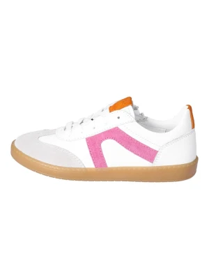 Ricosta Skórzane sneakersy w kolorze biało-różowym rozmiar: 41
