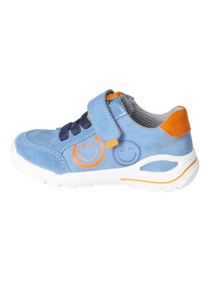 Ricosta Skórzane sneakersy w kolorze niebiesko-pomarańczowym rozmiar: 30