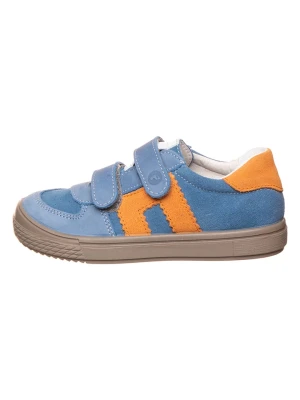 Ricosta Skórzane sneakersy w kolorze niebiesko-pomarańczowym rozmiar: 29