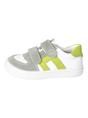 Ricosta Skórzane sneakersy w kolorze szaro-żółtym rozmiar: 33