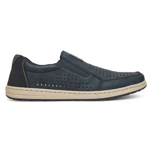 RIEKER 18267-15 Granatowy