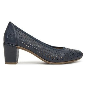 RIEKER 41057-14 Granatowy Ciemny