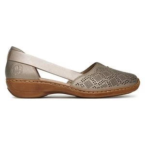 RIEKER 41351-90 Beżowy