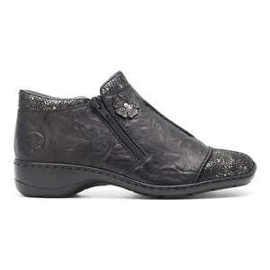 RIEKER 58388-01 Czarny