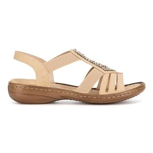 RIEKER 60803-20 BRĄZOWY