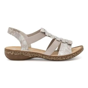 RIEKER 62850-90 Srebrny