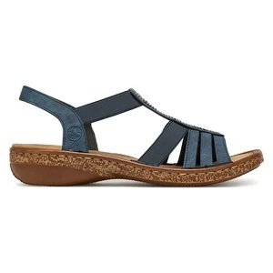 RIEKER 628G7-14 Jeansowy