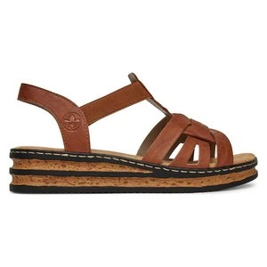 RIEKER 62918-22 Brązowy Ciemny