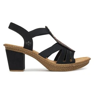 RIEKER 66526-00 CZARNY