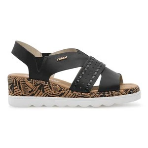 RIEKER 67179-00 CZARNY