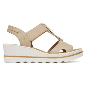 RIEKER 67498-62 Beżowy